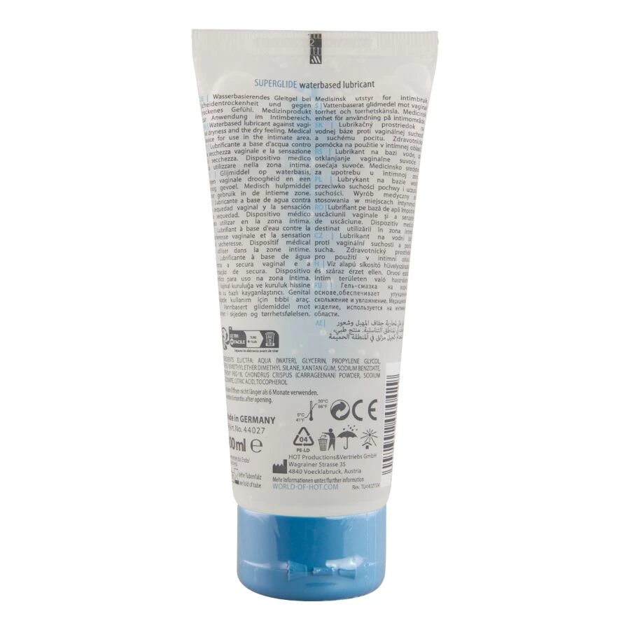 HOT - SUPERGLIDE LIQUID PLEASURE GLEITMITTEL AUF WASSERBASIS 100 ML